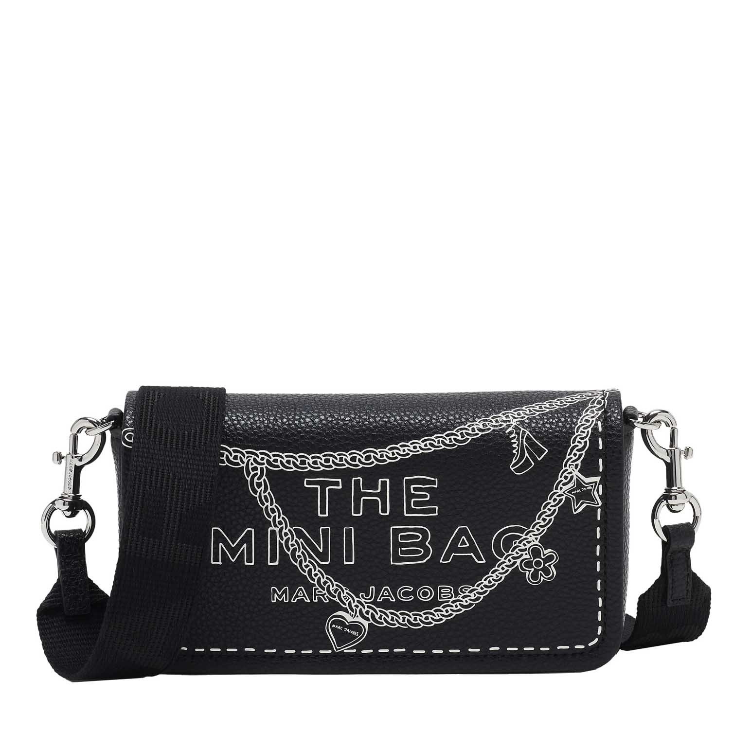 MARC JACOBS The Trompe Loeil Charm Leather Mini Bag